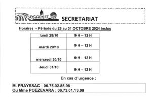 AFFICHE HORAIRES DU 2810 AU 3110_page-0001